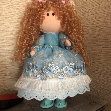 Интерьерная текстильная кукла за 4000,0 руб.