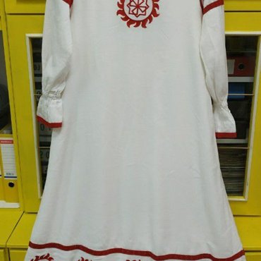 Платье с обережной вышивкой за 10000,0 руб.